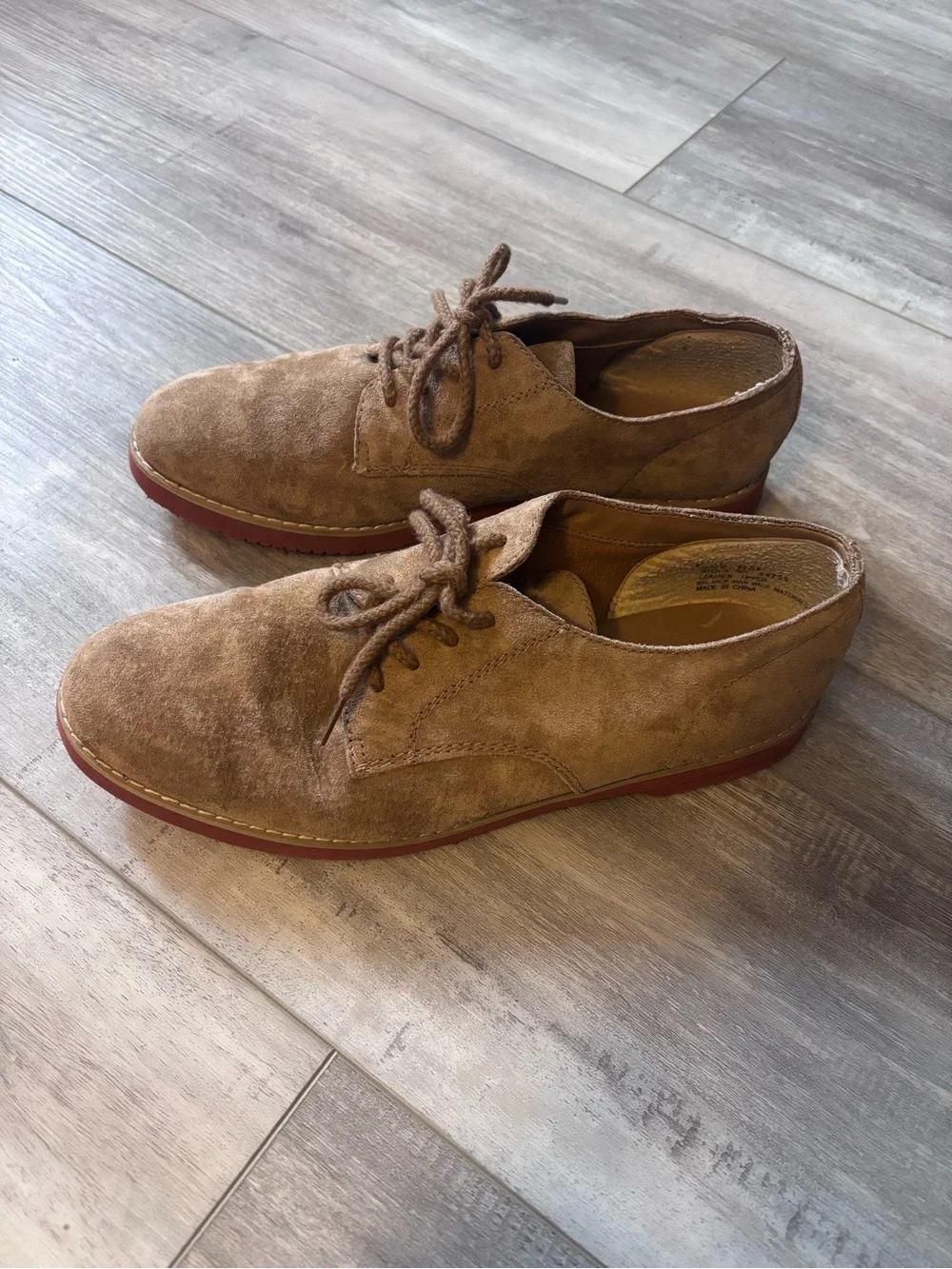 Hush Puppies Brown Suede Chukka Boots